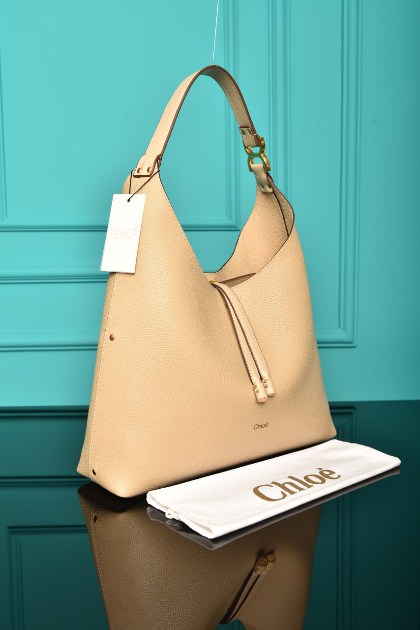 CLE - Marcie Hobo Bag in Grained Leather