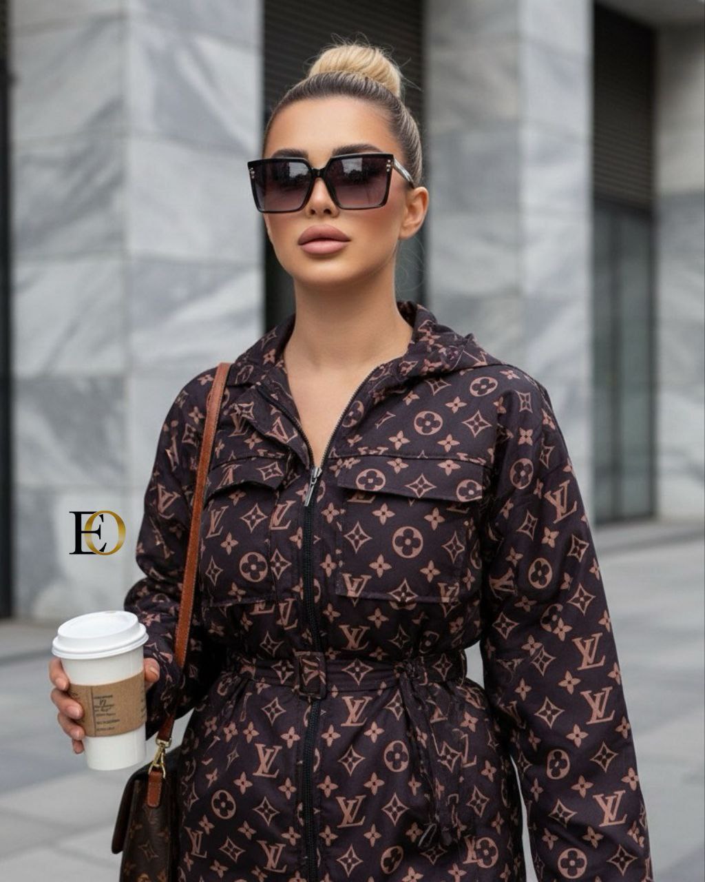 LVS - Hooded Trench Coat