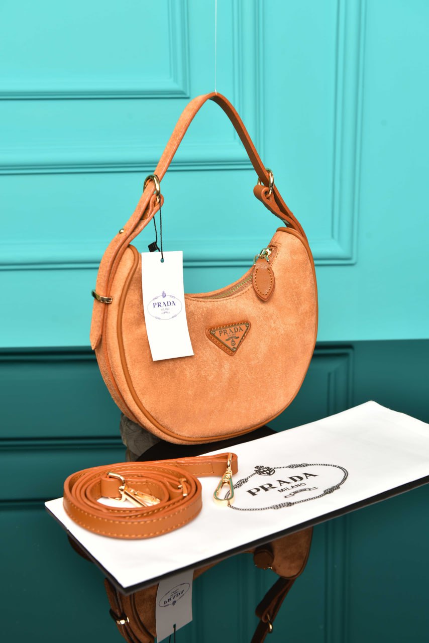 PRD - Arque Small Leather Shoulder Bag (Suede)