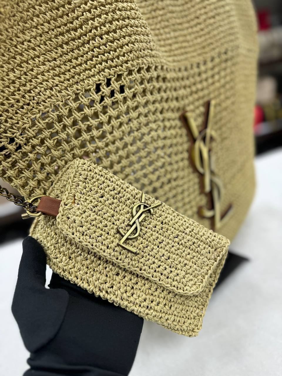 YSI- İcare Maxi Rafia Bag