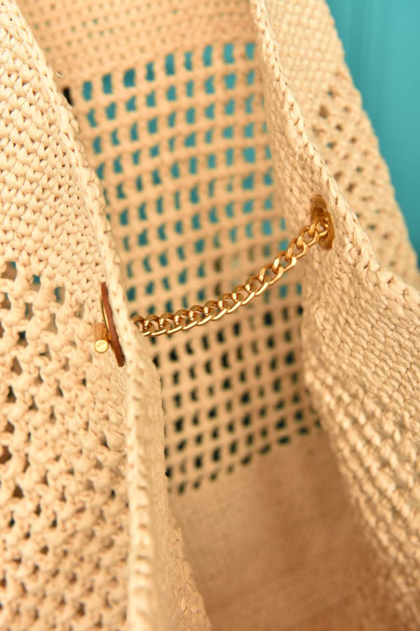 YSI - Icare in Raffia Bag