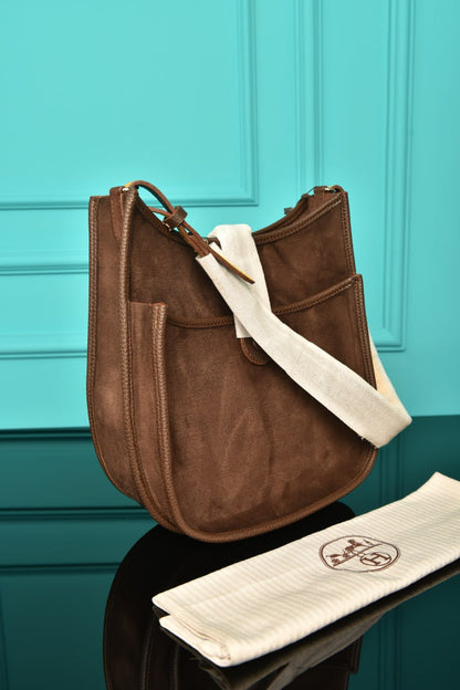 HRMS - Evelyne Crossbody Bag in Suede
