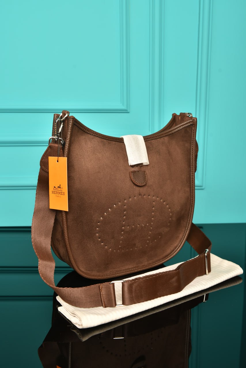 HRMS - Evelyne Crossbody Bag in Suede