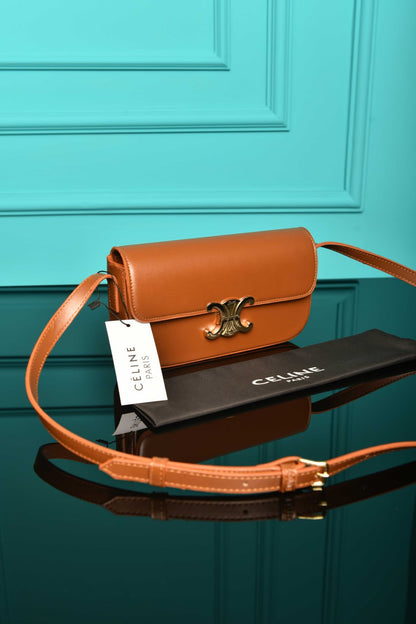 CLN - Triomphe Shoulder Bag In Shiny