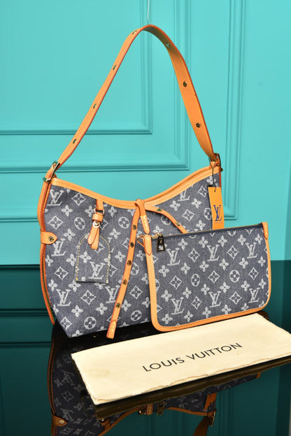 LVS - Carryall PM Bag in Denim