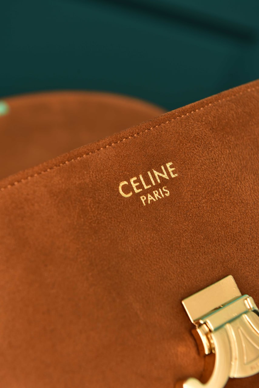 CLN - Medium Nino Bag in Supple Grained Suede