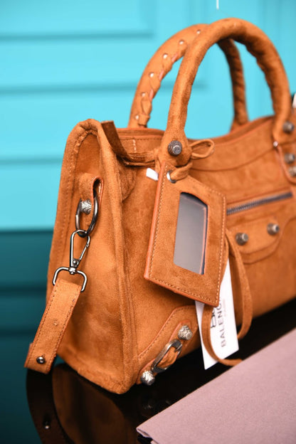 BLC -  Le City Bag in Suede