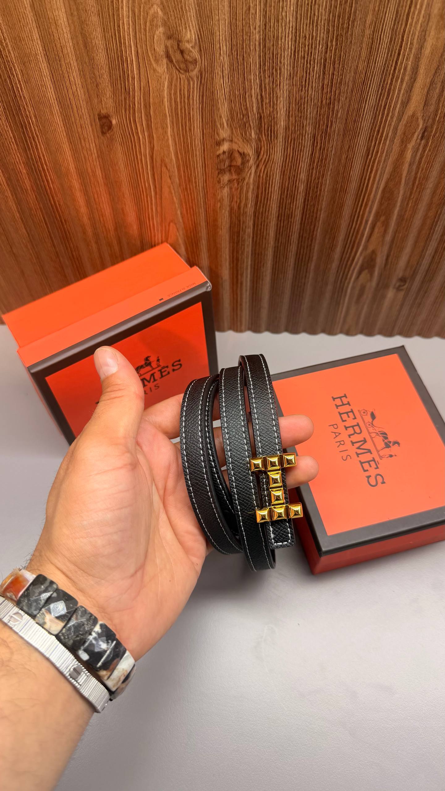HRMS - Leather Imported Belt