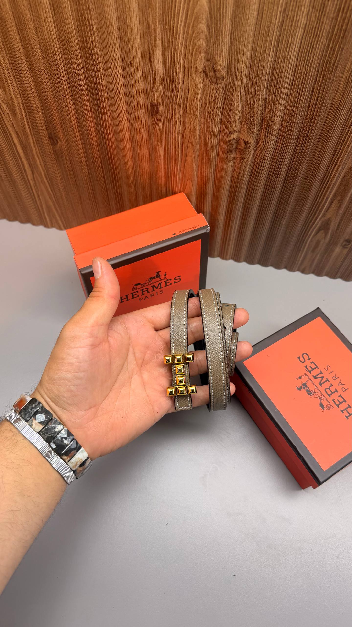 HRMS - Leather Imported Belt
