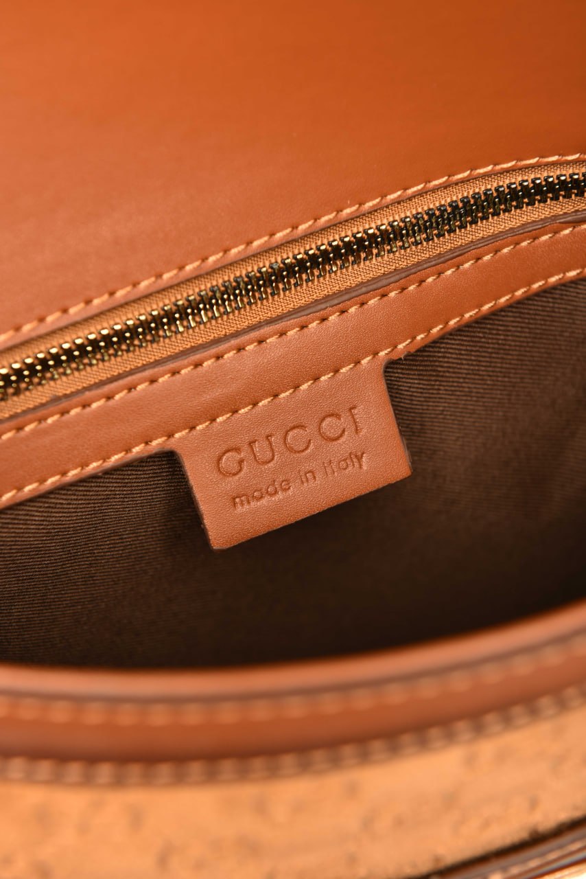 GG - Horsebit Shoulder Bag in Leather