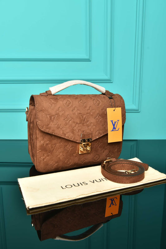 LVS - Pochette Metis Bag in Suede