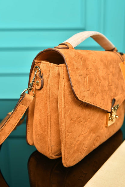 LVS - Pochette Metis Bag in Suede