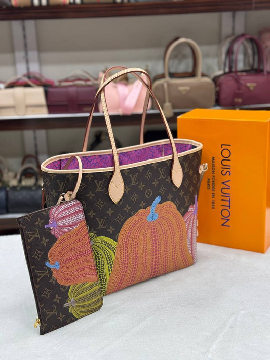 LVS - Neverfull Medium Pumpkin