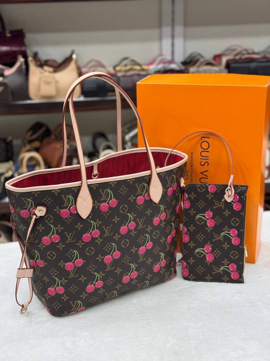 LVS - Neverfull Medium Pumpkin