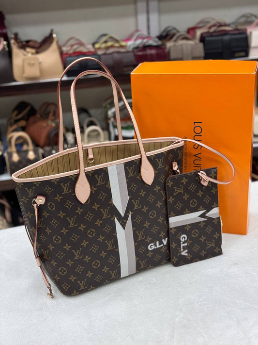 LVS - Neverfull Medium Pumpkin