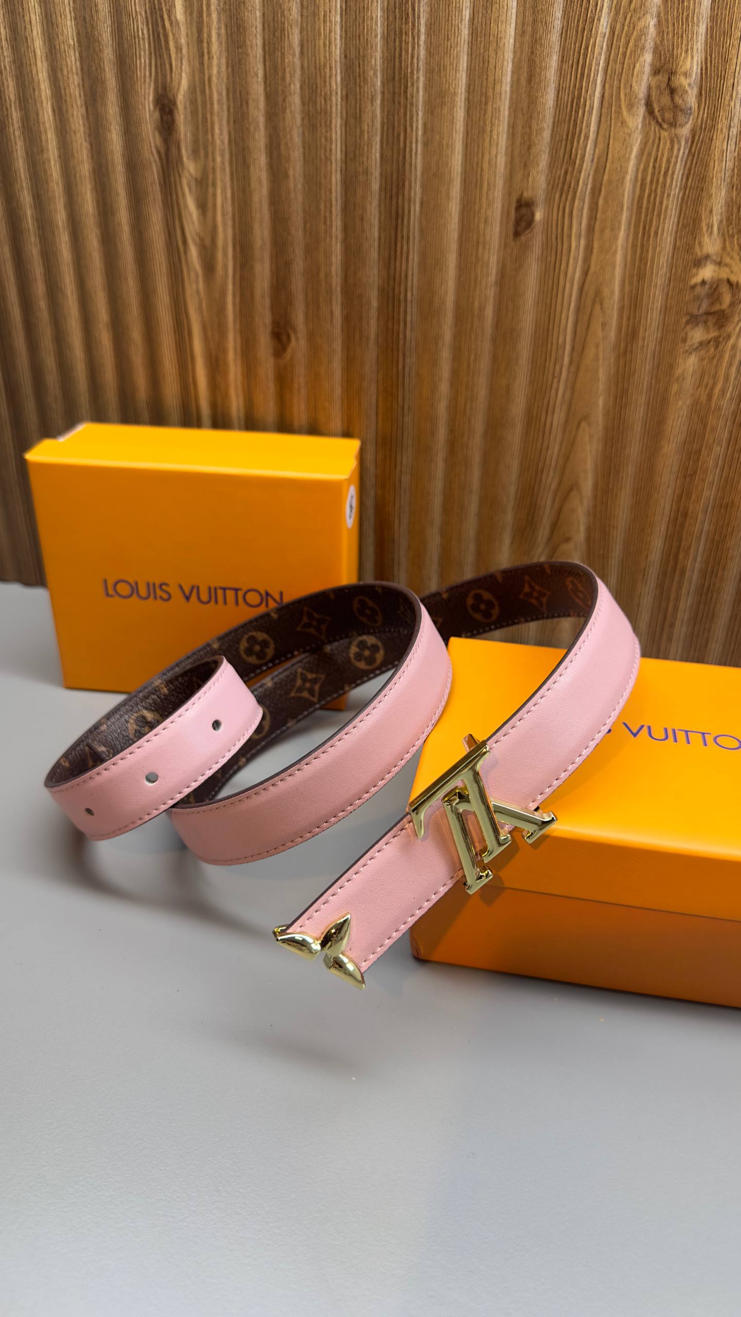 LVS- Leather Imported Belt