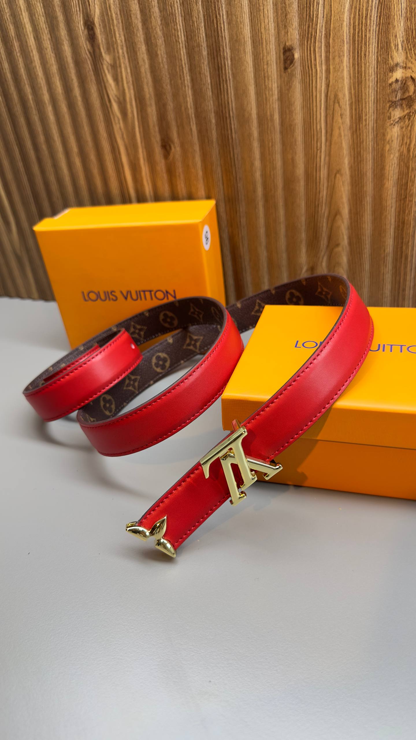 LVS- Leather Imported Belt