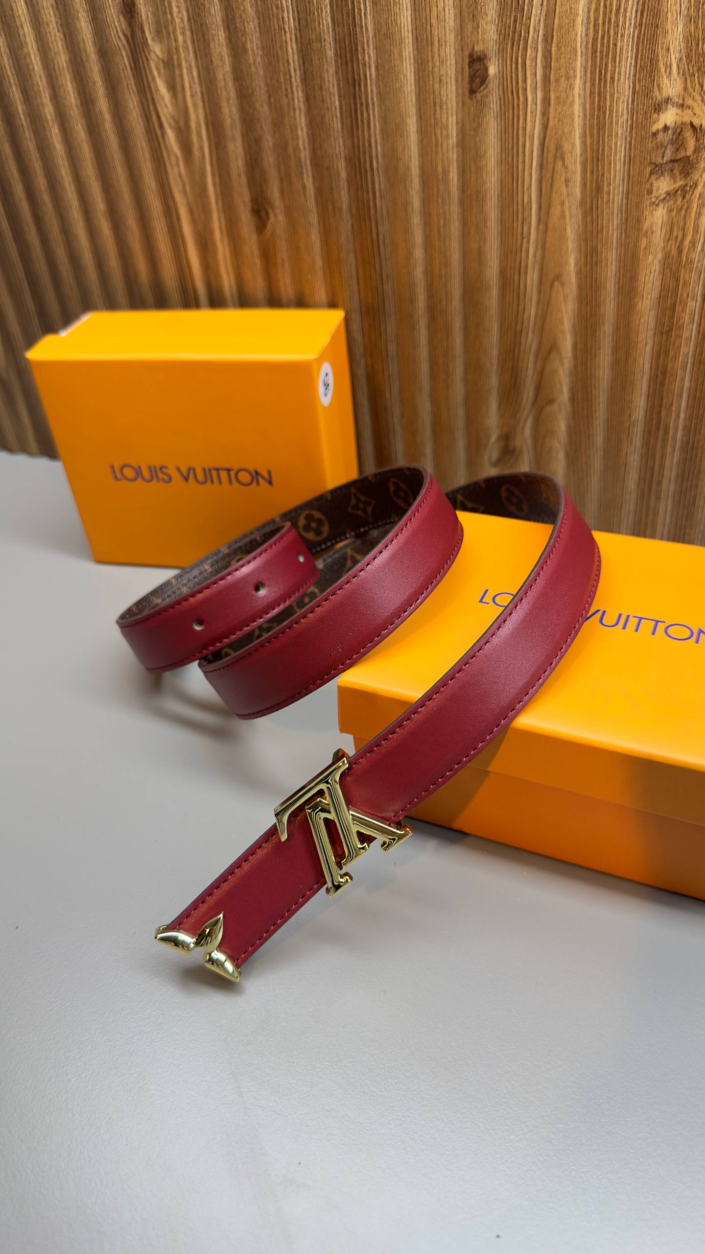 LVS- Leather Imported Belt