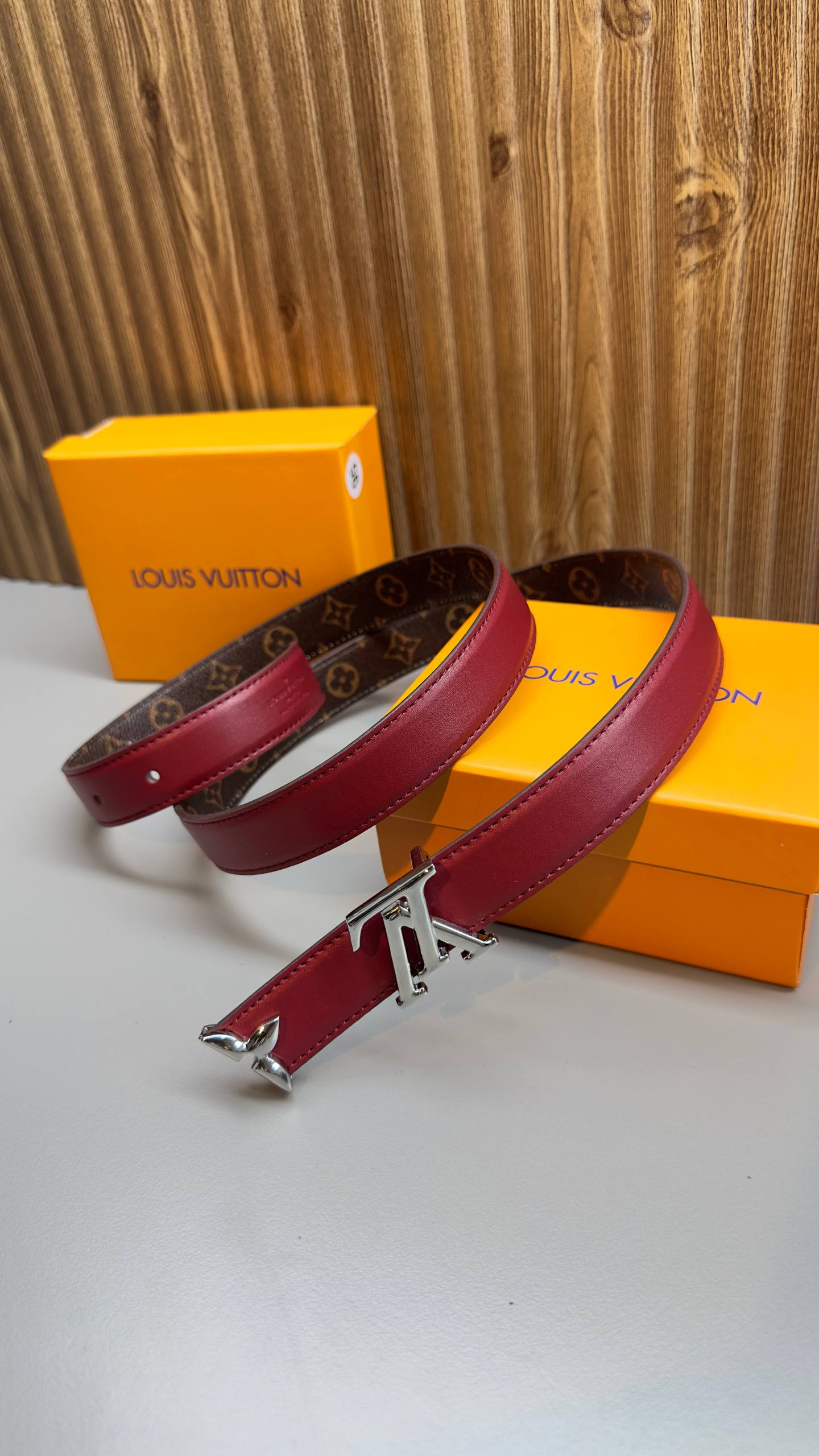 LVS- Leather Imported Belt