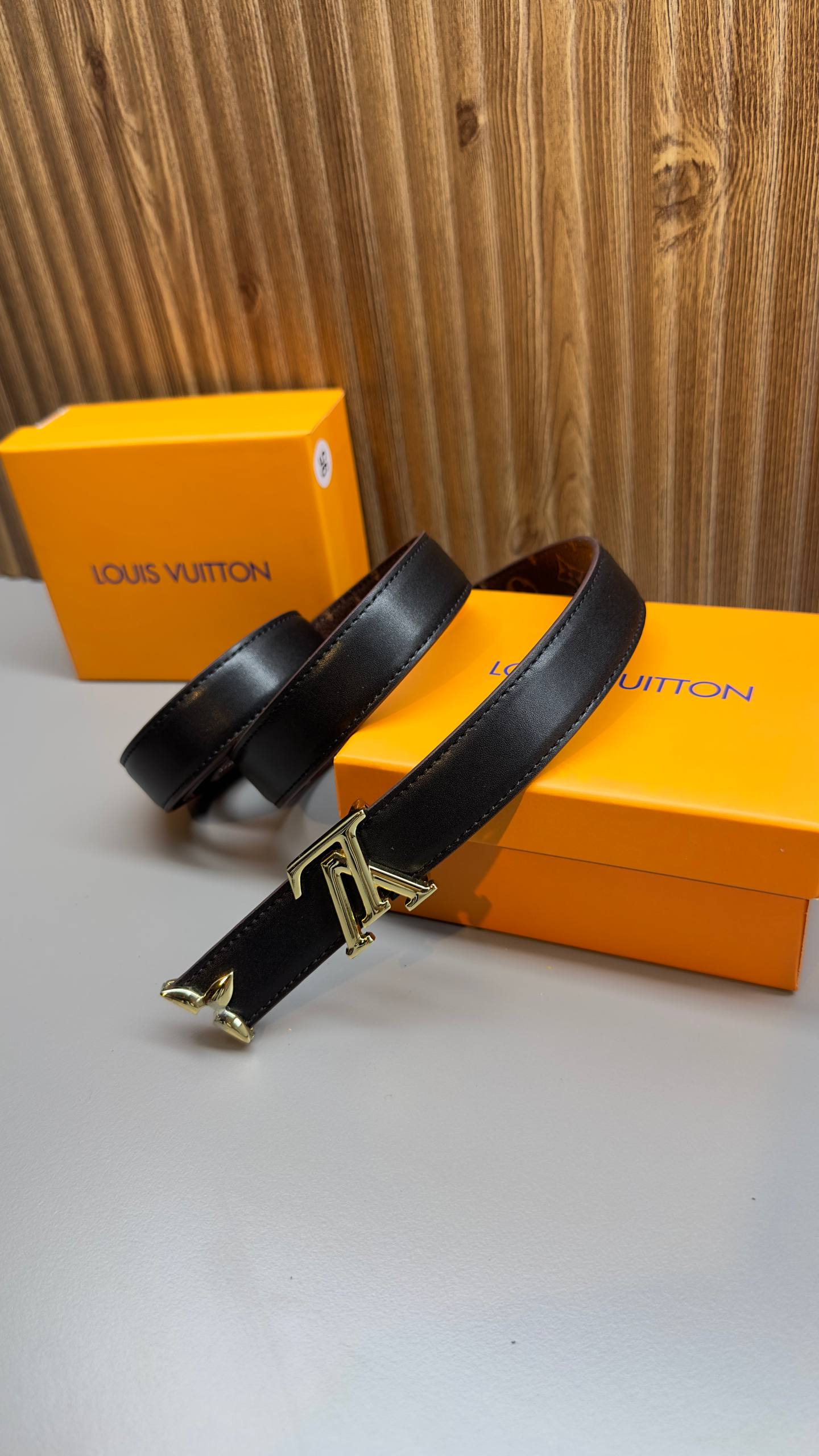 LVS- Leather Imported Belt