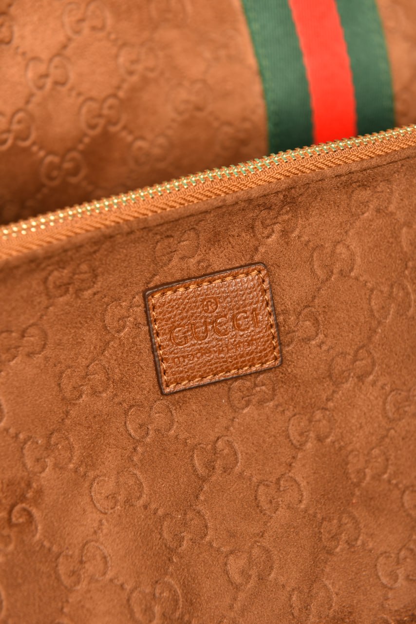 GG - Giglio Large Tote Bag in Suede