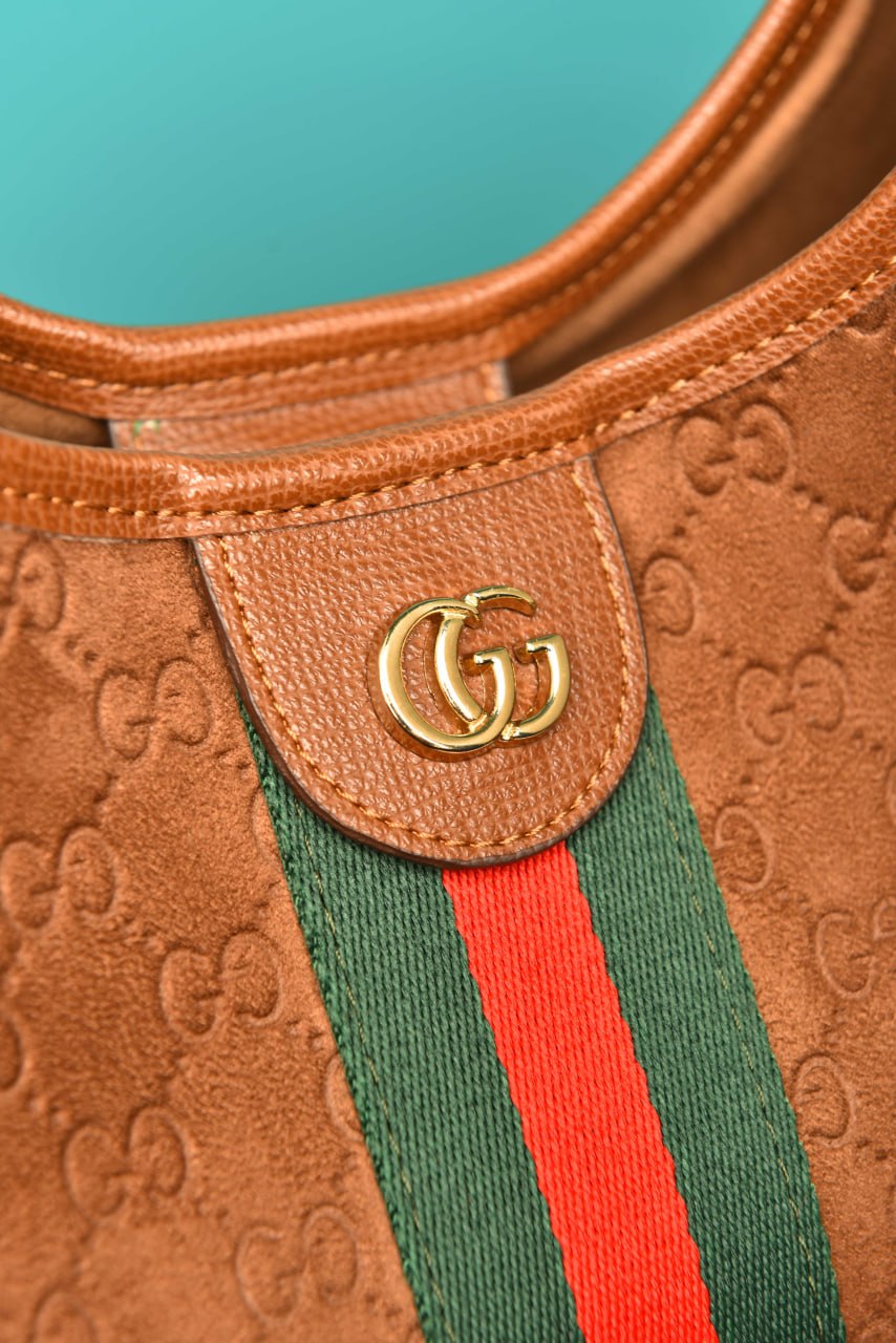 GG - Giglio Large Tote Bag in Suede