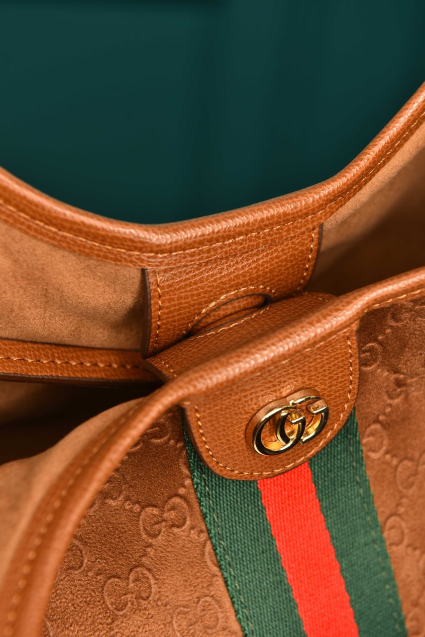 GG - Giglio Large Tote Bag in Suede