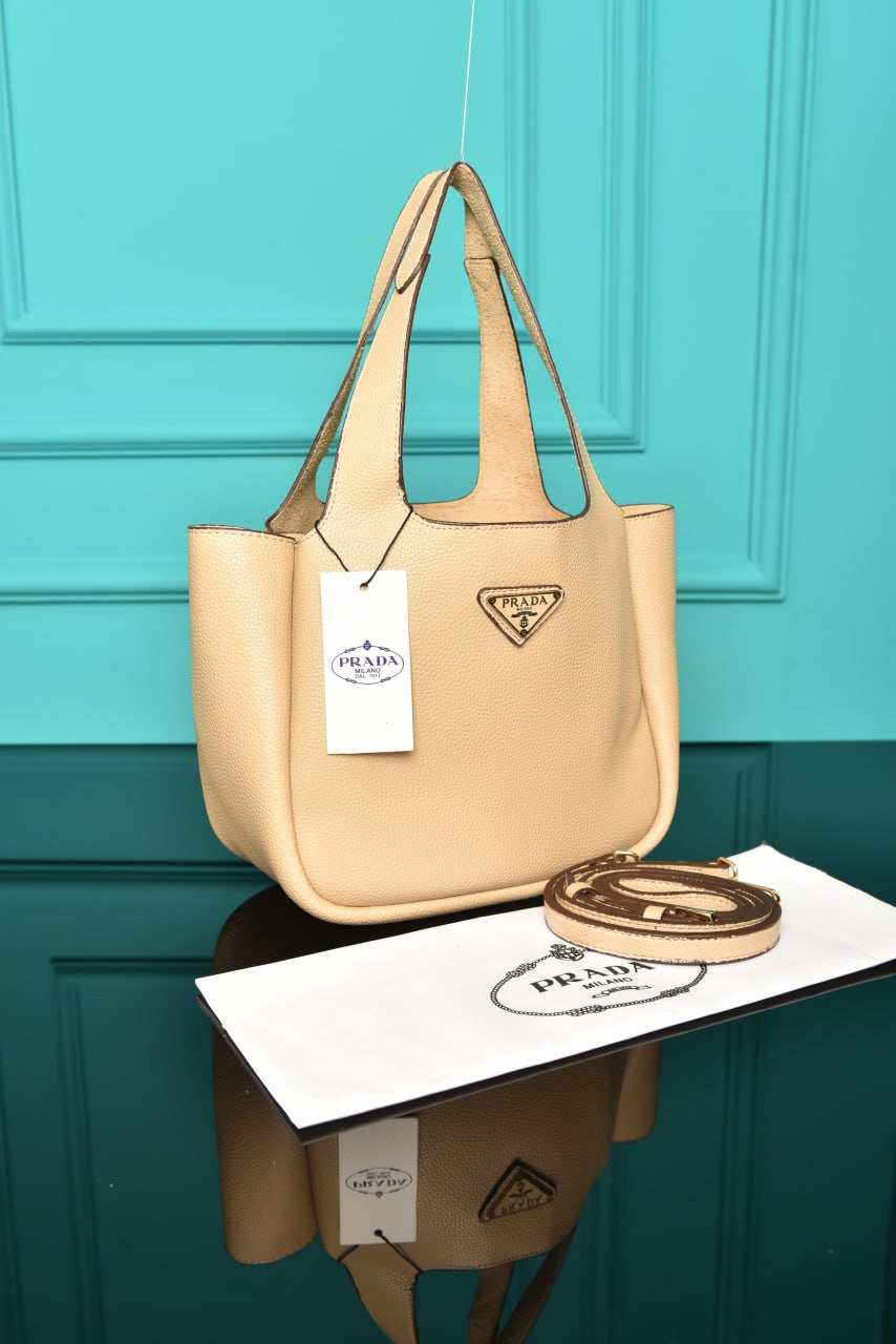 PRD- Small Leather Tote Bag