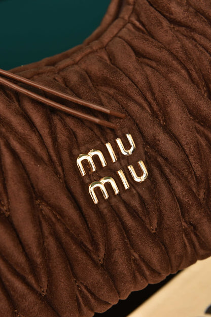 MM - Wander Matelasse Bag in Suede