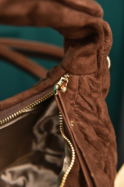 MM - Wander Matelasse Bag in Suede