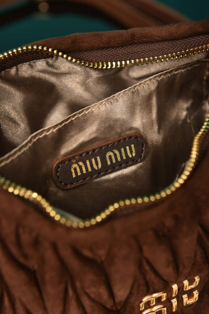 MM - Wander Matelasse Bag in Suede