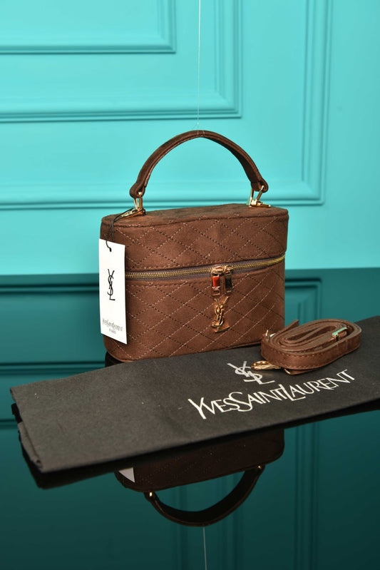 YSI - Gaby Vanity Bag in Suede