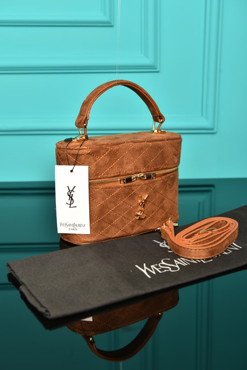 YSI - Gaby Vanity Bag in Suede