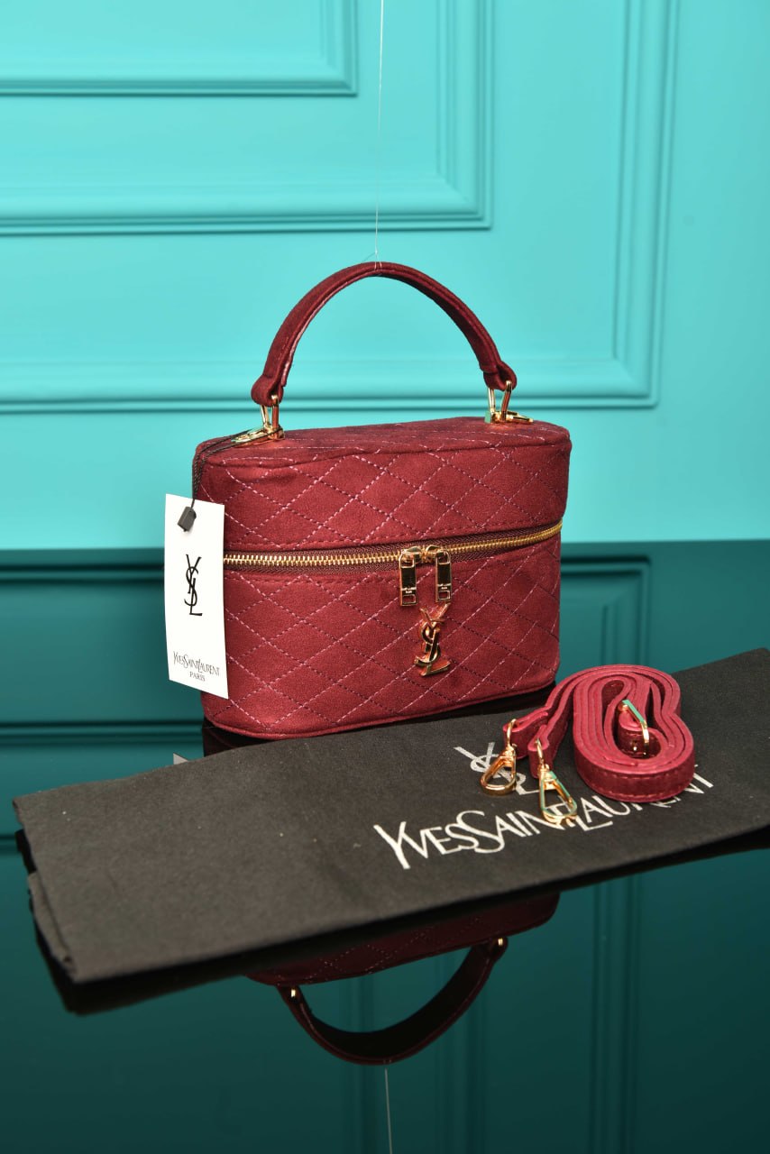 YSI - Gaby Vanity Bag in Suede