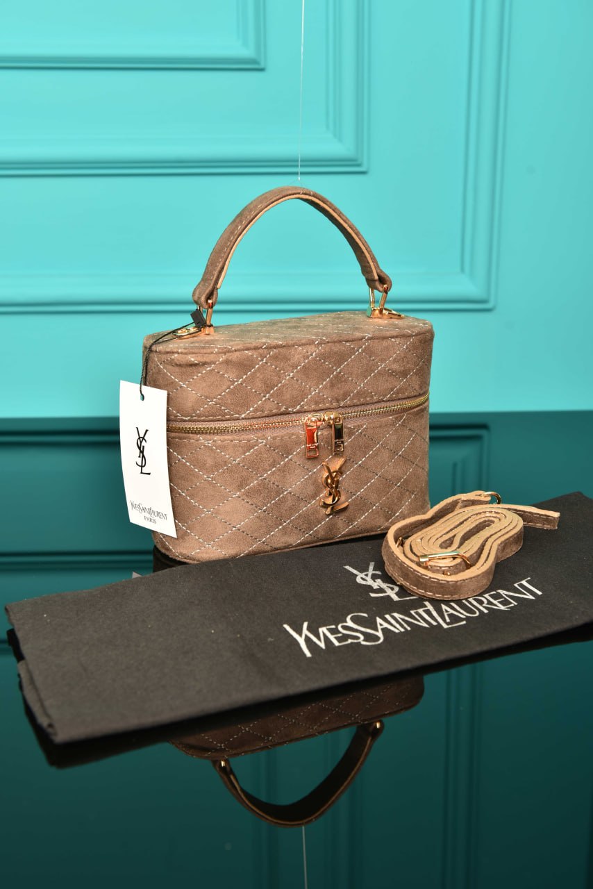 YSI - Gaby Vanity Bag in Suede