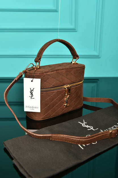YSI - Gaby Vanity Bag in Suede