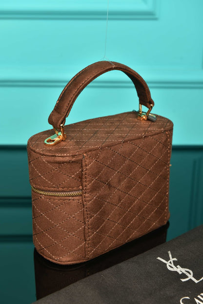 YSI - Gaby Vanity Bag in Suede