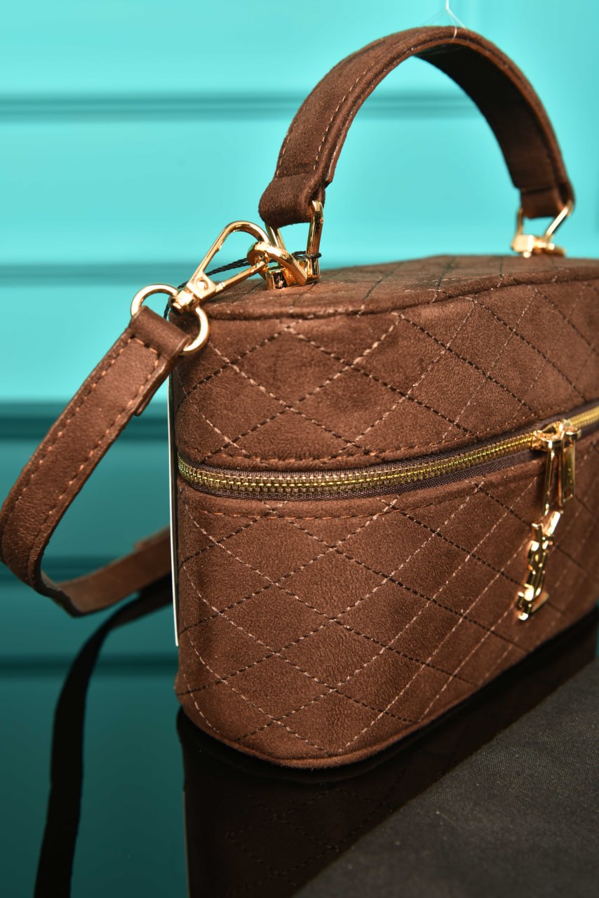 YSI - Gaby Vanity Bag in Suede