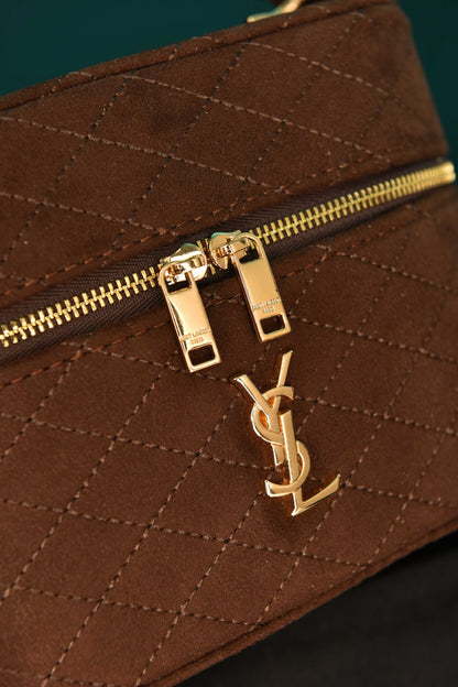 YSI - Gaby Vanity Bag in Suede