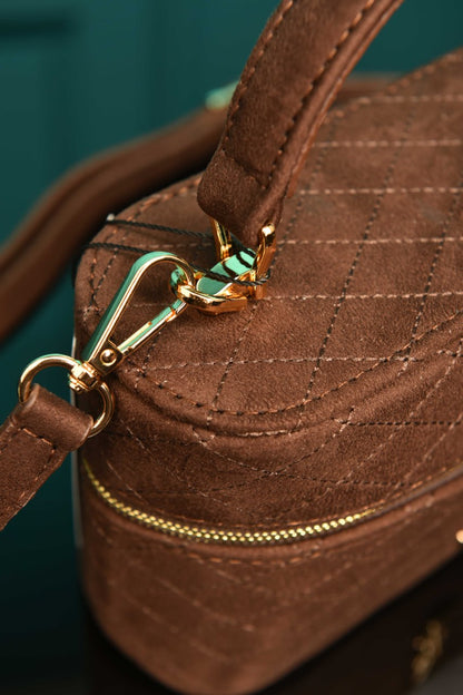 YSI - Gaby Vanity Bag in Suede