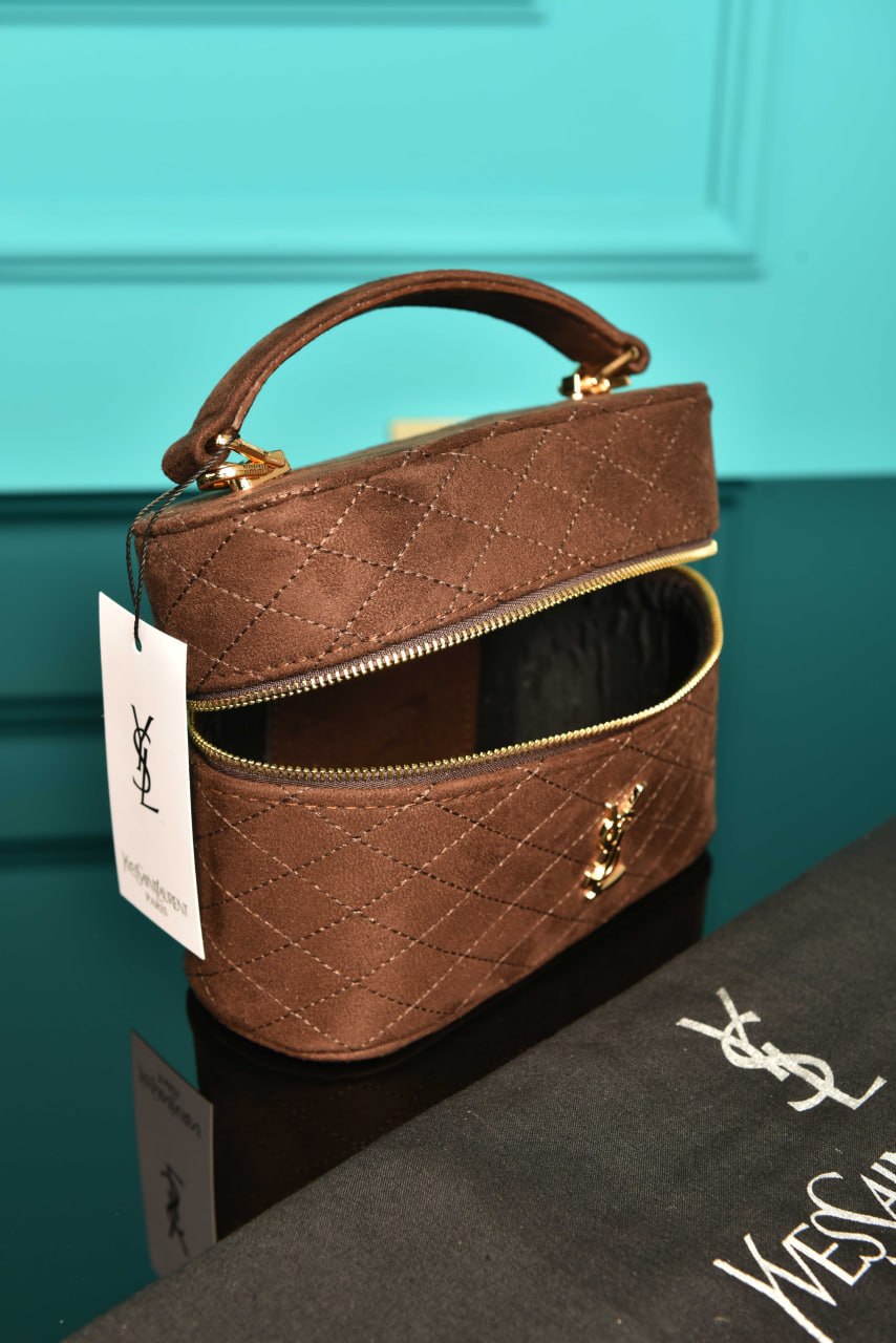 YSI - Gaby Vanity Bag in Suede
