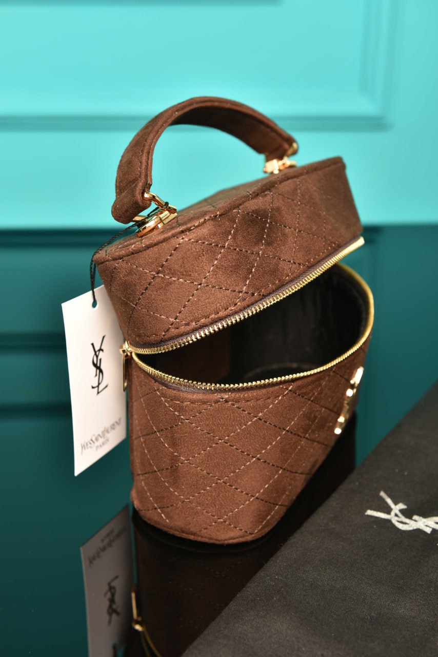 YSI - Gaby Vanity Bag in Suede