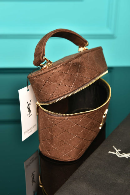 YSI - Gaby Vanity Bag in Suede