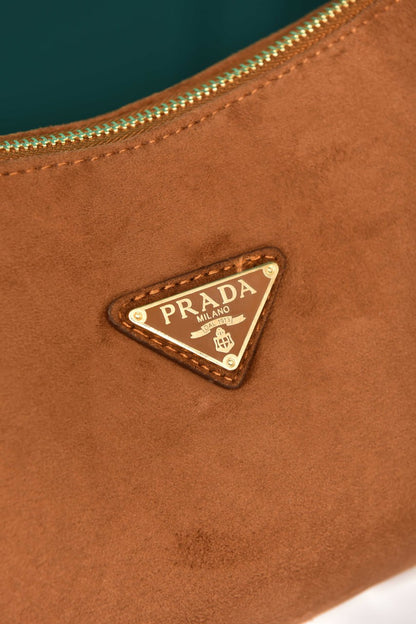PRD - Aimee Medium Leather Shoulder Bag in Suede