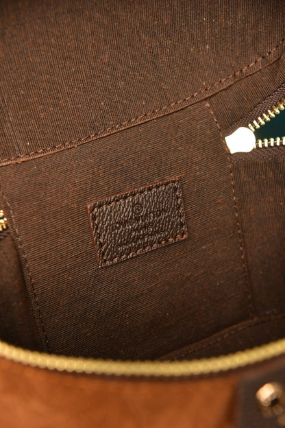 LVS - Vanity Chain Pouch in Suede