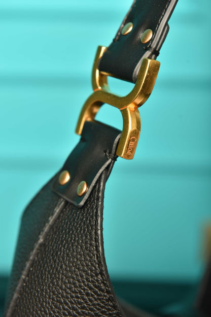 CLE -  Marcie Hobo Bag in Grained Leather