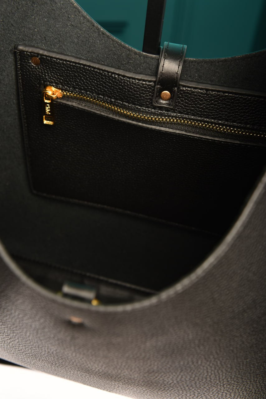 CLE -  Marcie Hobo Bag in Grained Leather