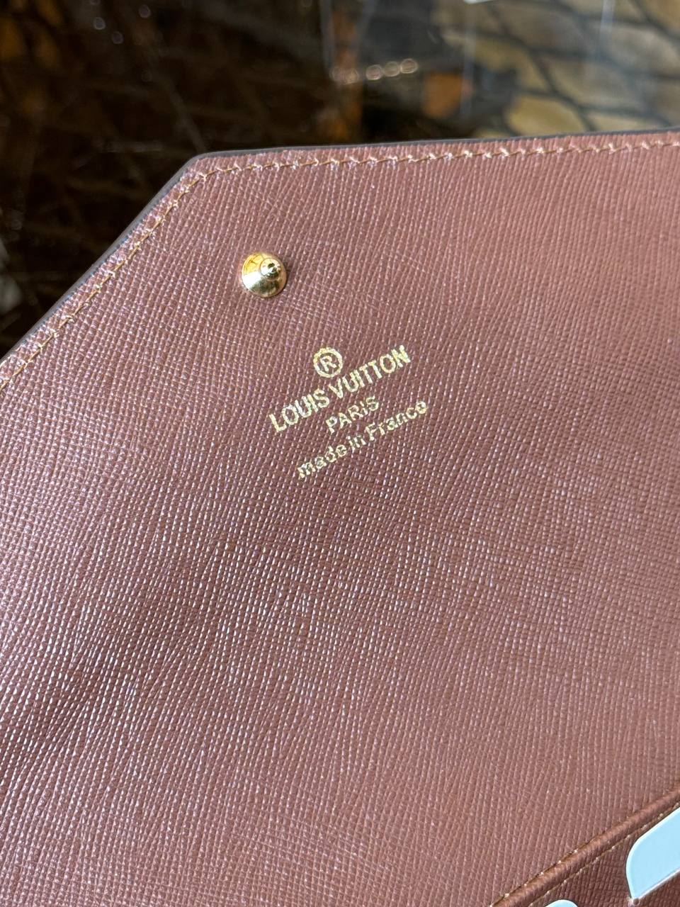 L - Leather Adele Wallet (Gry)