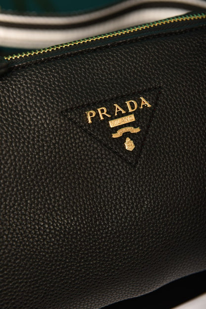 PRD -Vitello Daino Soft Mini Zippered Bag Argilla