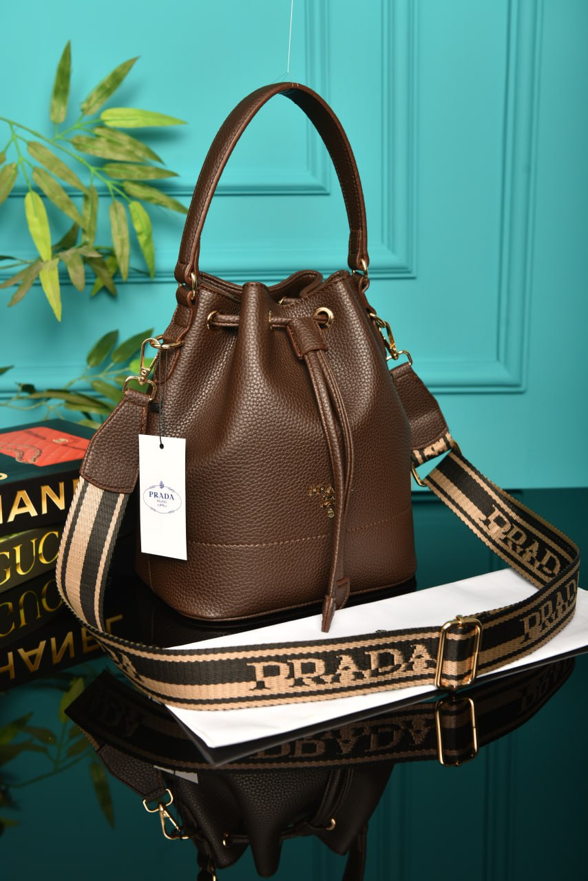 PRD-Vitello Daino Bucket  Bag